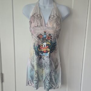 Viva You Multicolor Halter Dress